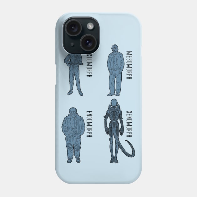 Body types - light Phone Case by forsureee