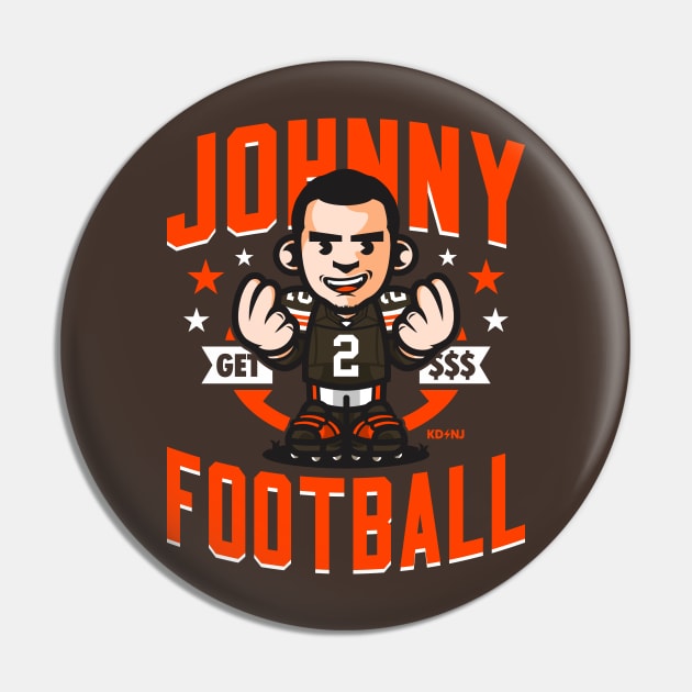 Johnny Football Pin by KDNJ