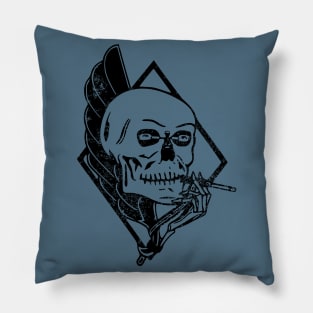 VA-34 Blue Blasters (distressed) Pillow