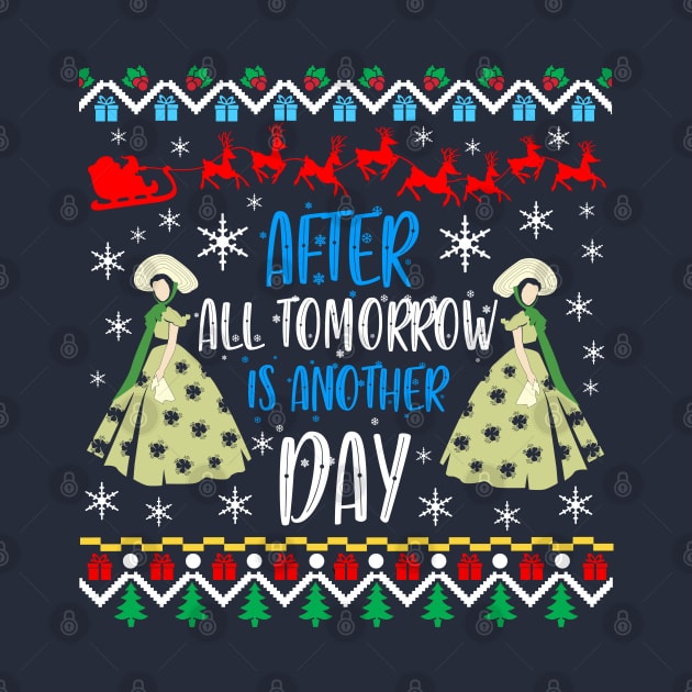 Gone With The Wind Ugly Christmas Sweater. After All Tomorrow Is Another Day. by KsuAnn