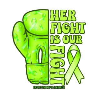 Kabuki Syndrome Awareness - her fight warrior T-Shirt