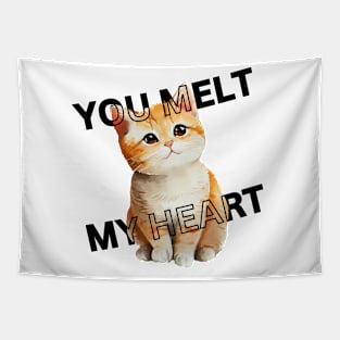 Cat T-shirt Tapestry