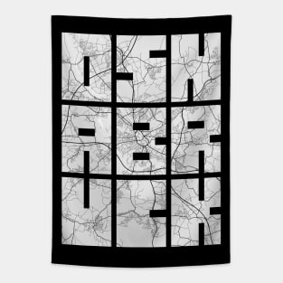 Osnabrück, Germany City Map Typography - Light Tapestry