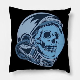 Astronaut Skull Pillow