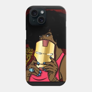 Iron Heart Graffiti Phone Case