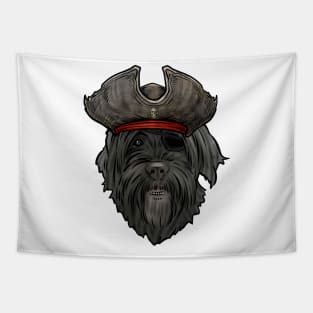 Portuguese Water Dog Pirate Tapestry