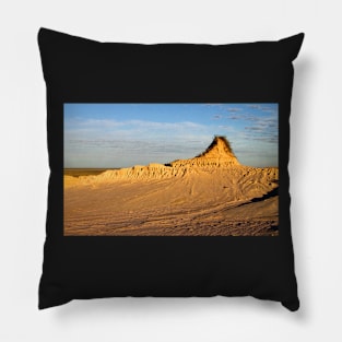 Ancient Land at Sunrise Pillow