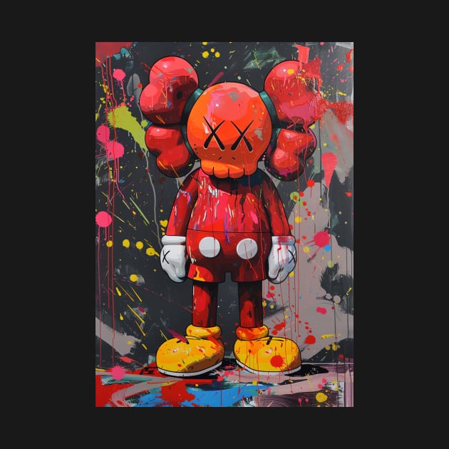 Kaws Hypebeast Duck by Nenok