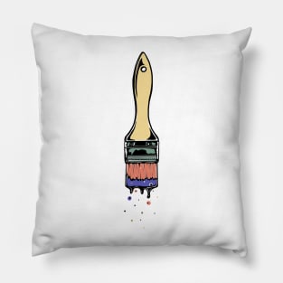 Paintbrush Pillow