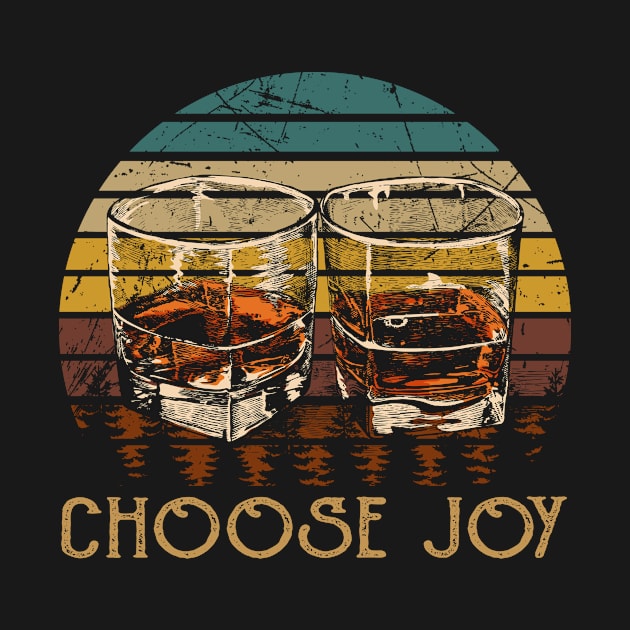 Choose Joy Whisky Mug by Beard Art eye