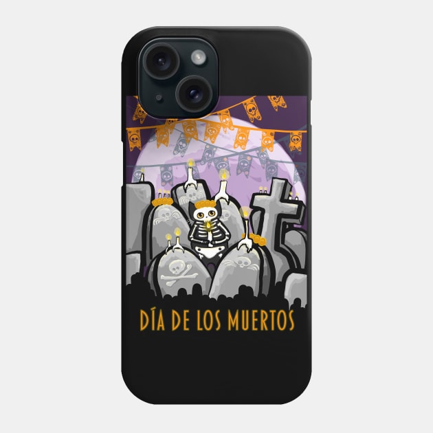 Día de los Muertos Phone Case by KilkennyCat Art