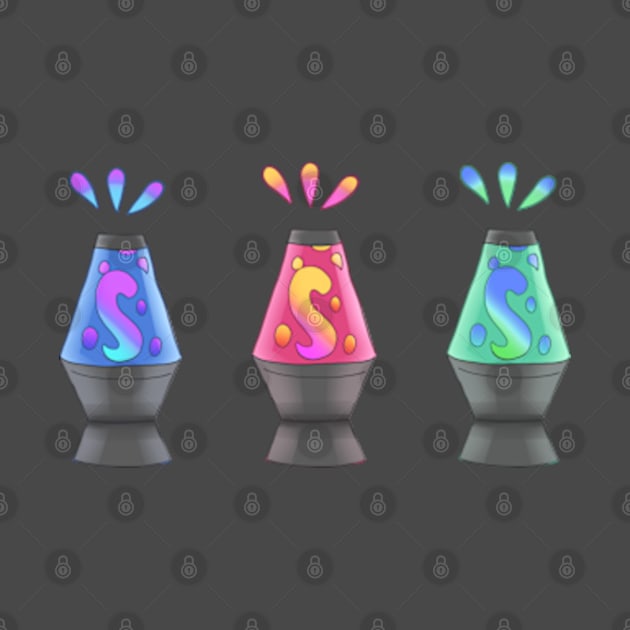 Cute lava lamps by MiaArt365