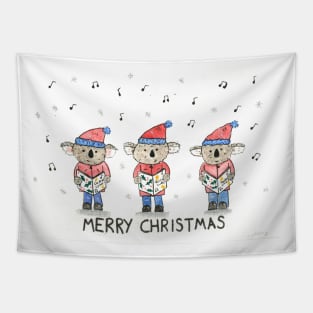 koalas carolling Tapestry