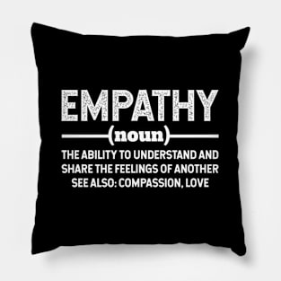 Empathy Empathetic Dictionary Pillow