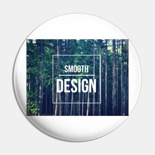 SmoothDesign logo Pin