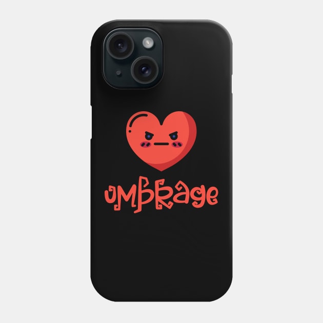 umbrage Phone Case by Norzeatic