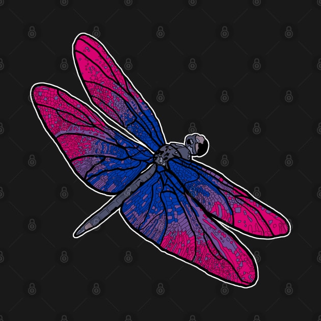 Bisexual Dragonfly by theartfulscientist