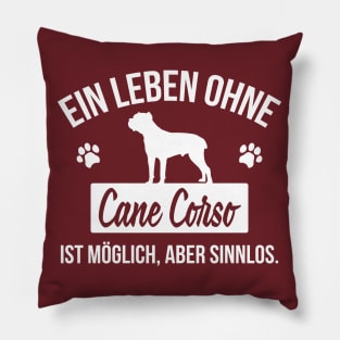 Cane Corso Pillow