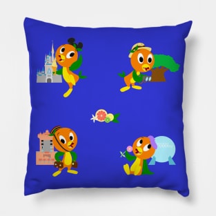 Citrus Bird Vacation Pillow