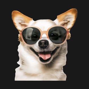 Dog Wearing Sunglasses T-Shirt