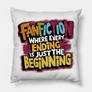 Endless Tales - Fanfiction Inspired Artwork Pillow