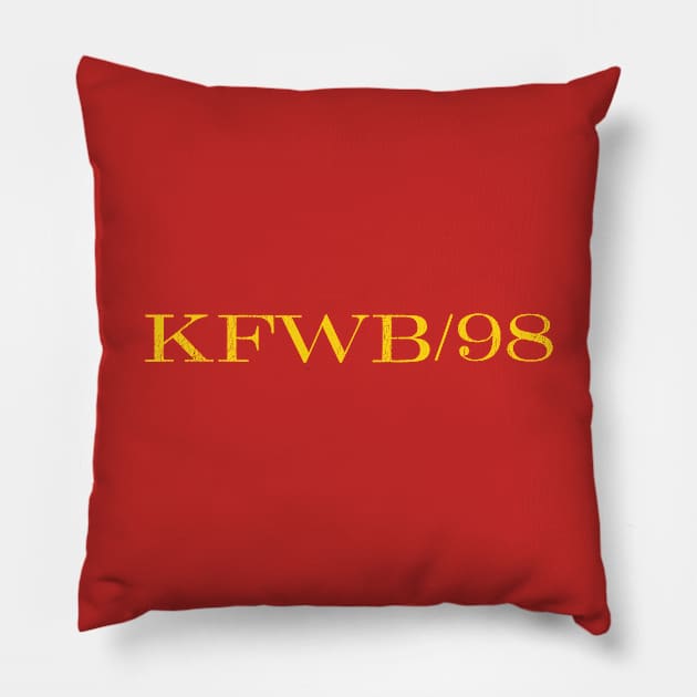 KFWB Pillow by KevShults