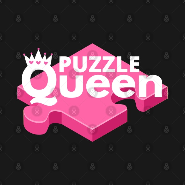 Jigsaw Puzzle Queen by Mey Designs