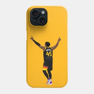 Donovan Mitchell Utah Basketball Phone Case