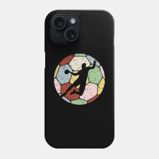 Retro Handball,handball, handball clothing, handball gift, handball player, handball team, sport, sports, handball coach, handball fans, handball ball, handball fan, handball gift idea Phone Case