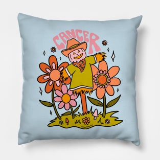 Cancer Scarecrow Pillow