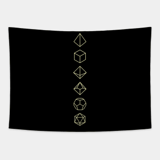 RPG Dice Cream Tapestry