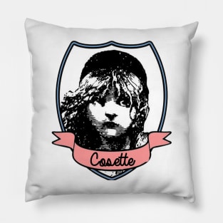 Cosette - Les Miserables Pillow