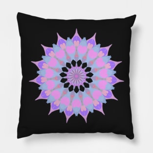 Candy land Mandala Pillow