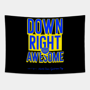 Down Right Awesome Tapestry