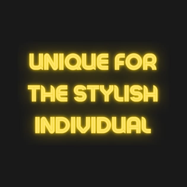 unique for the stylish individual by sarrah soso