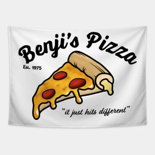 Vintage Retro Pizza Place Tapestry