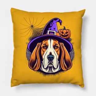 Basset Hound Pumpkin Pillow