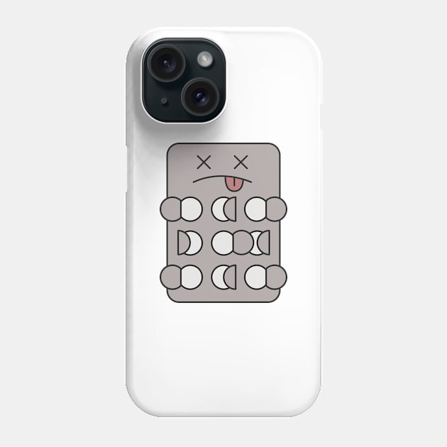 Dead Pill Tablets Phone Case by blacklines