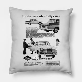 RILEY 4 SIXTY EIGHT - advert Pillow