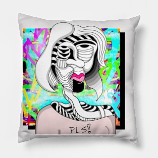 Abstract woman Pillow