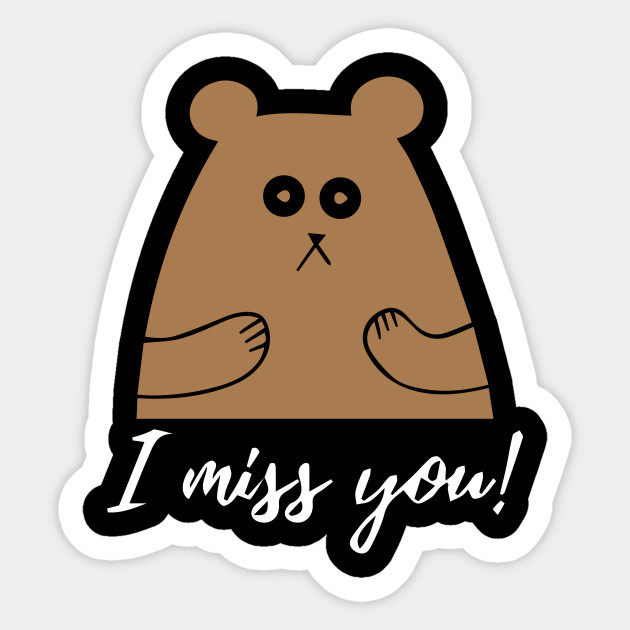 miss you stickers