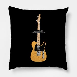 Merle Haggard Telecaster Pillow