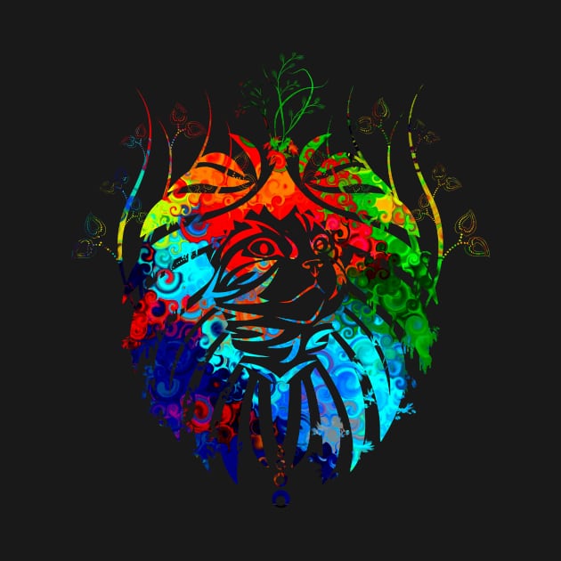 LionCat Abstract - Limited Edition by chrisioa