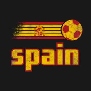 Spain Soccer Retro Vintage T-Shirt