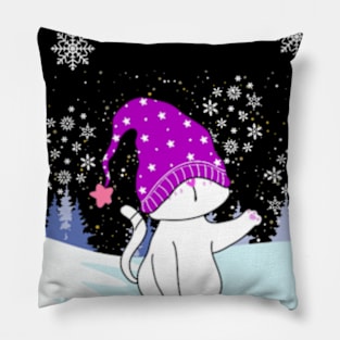 Snowy Day Enid Pillow