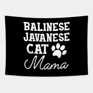 Balinese Javanese Cat Mama Tapestry