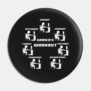 Gamers Workout Pin