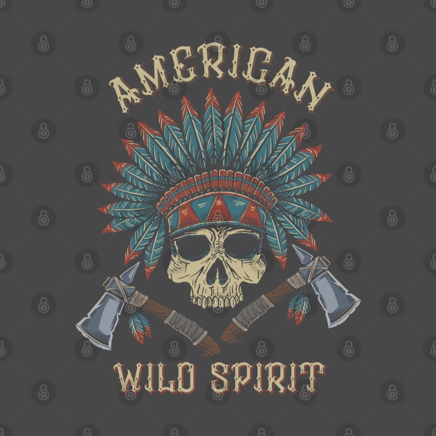 American Heritage Indian wild spirit by SpaceWiz95