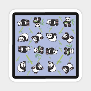 Cute Panda Pattern Magnet