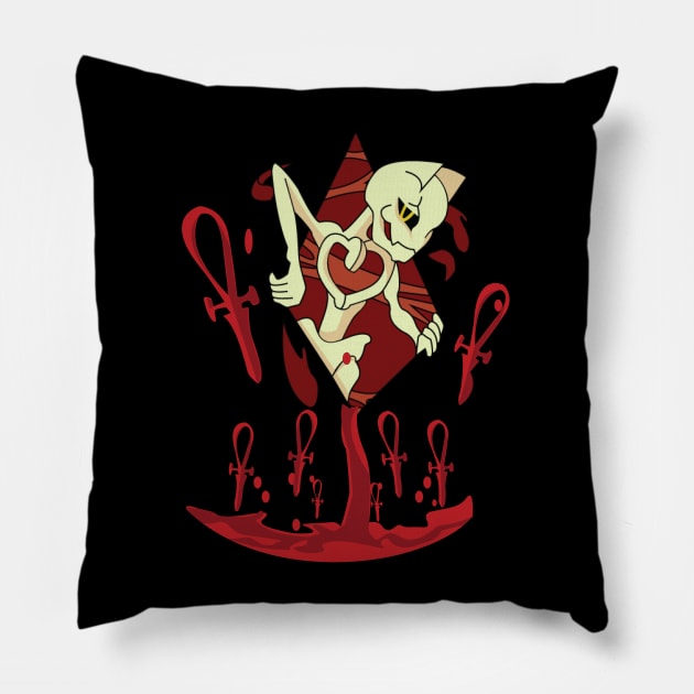 She who mauls! Pillow by rolex313